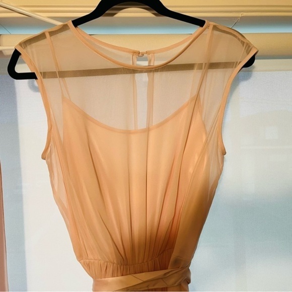 After six bridesmaid dress. size 10. style w8026. cap sleeve w/ matching shawl - Picture 10 of 16